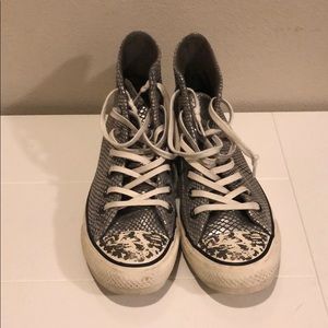 Converse Snake Print High Top Sneaker